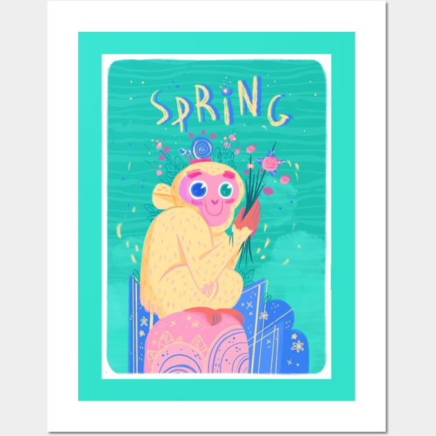 Spring Vibes Wall Art by Laetitia Levilly